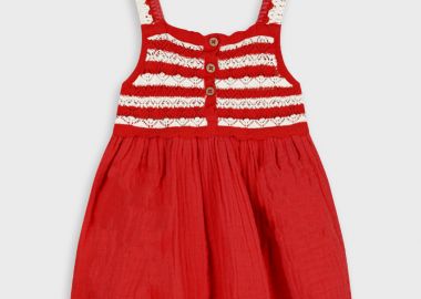 Πλεκτό φόρεμα | ΚΟΚΚΙΝΟ - Energiers - 